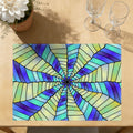 Faux Linen Placemats Set of 6