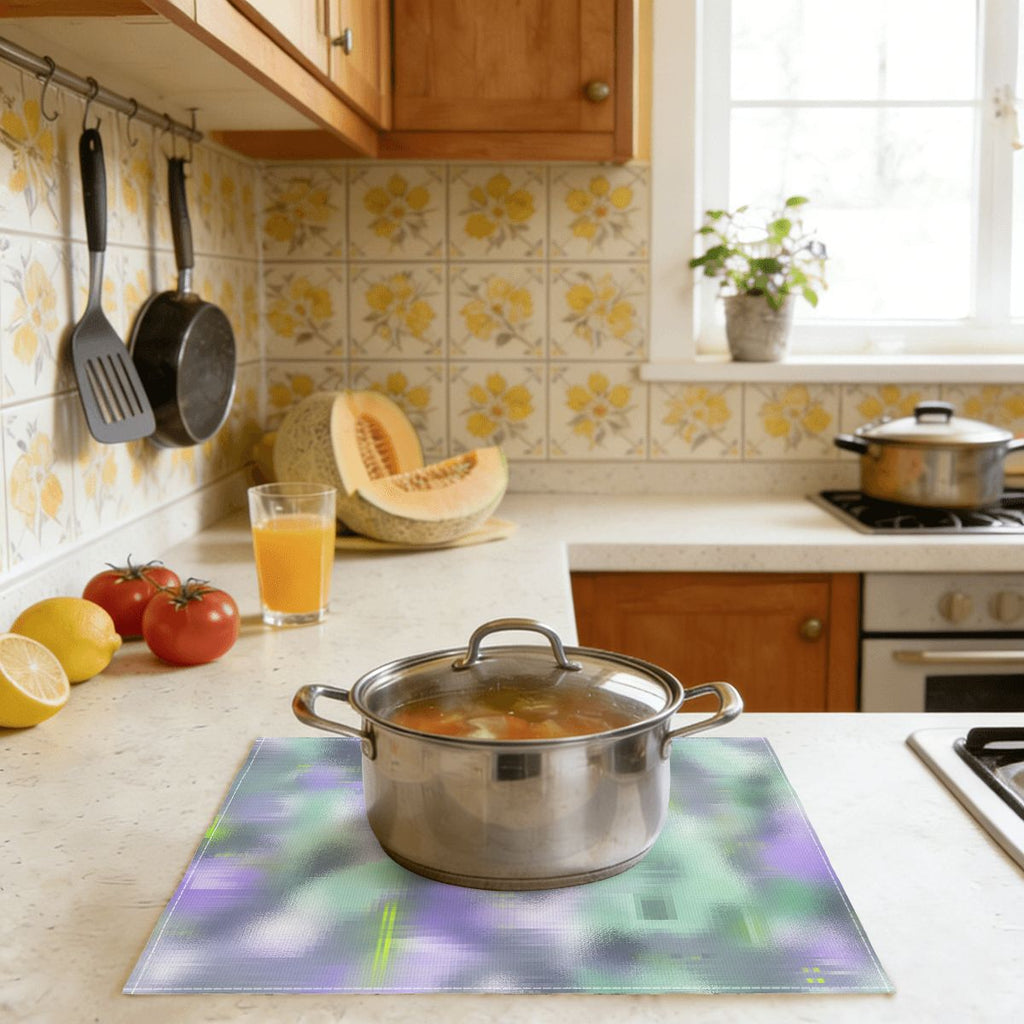 Faux Linen Placemats Set of 6