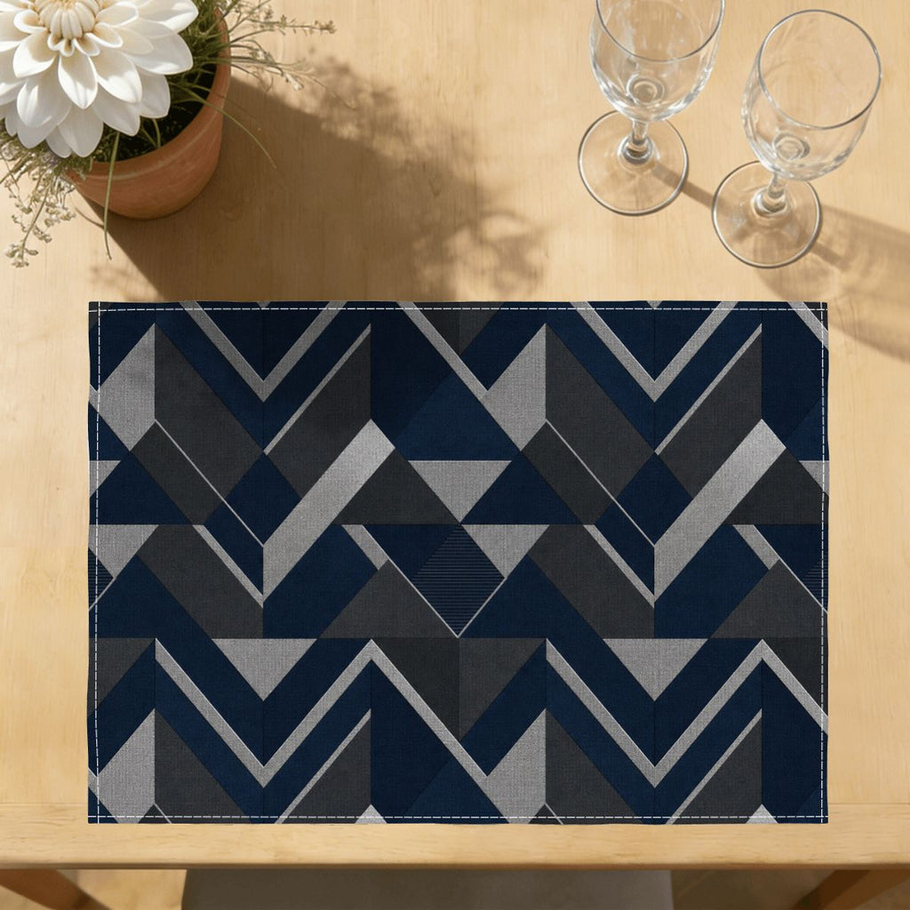 Faux Linen Placemats Set of 6
