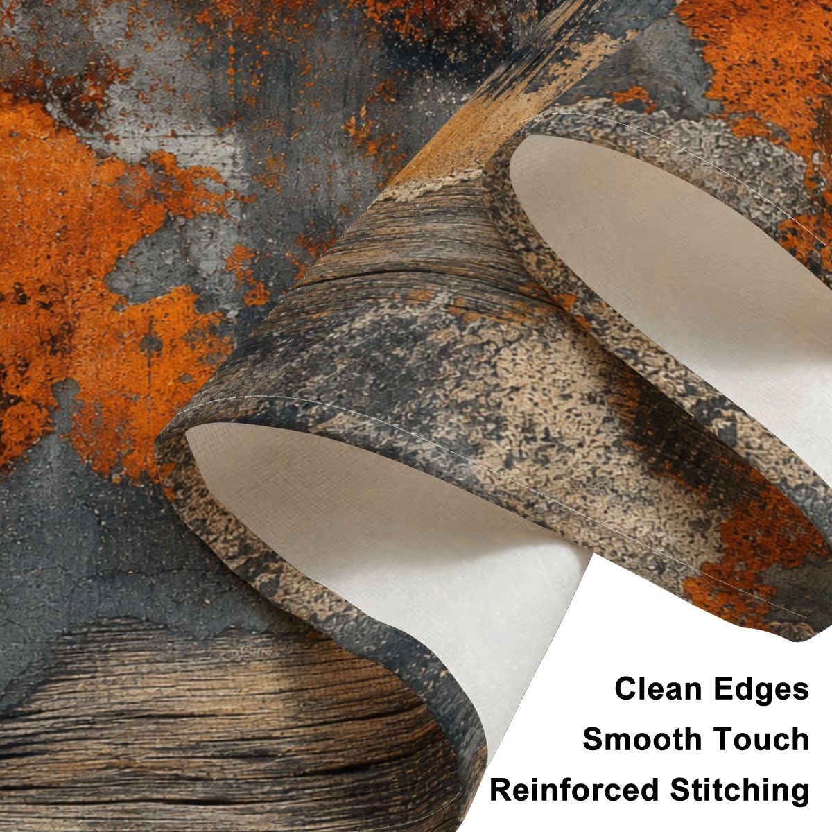 Faux Linen Placemats Set of 6