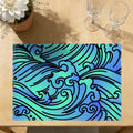 Faux Linen Placemats Set of 6