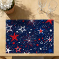 Faux Linen Placemats Set of 6