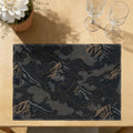 Faux Linen Placemats Set of 6