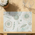 Faux Linen Placemats Set of 6