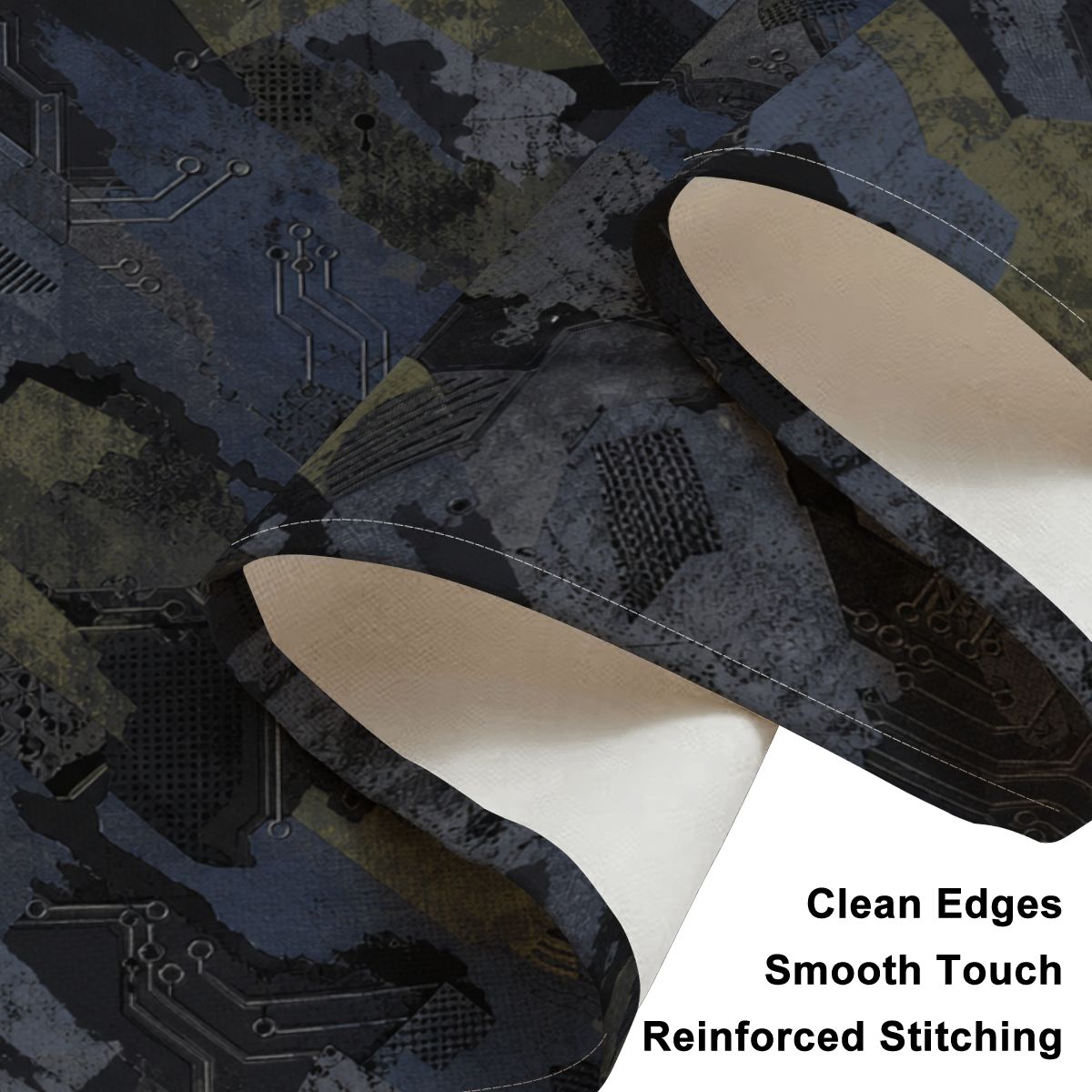 Faux Linen Placemats Set of 6
