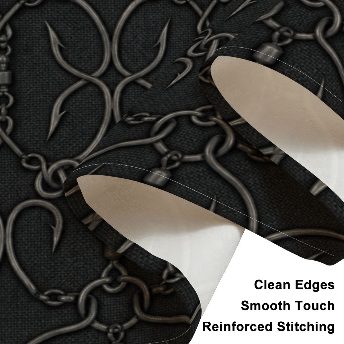 Faux Linen Placemats Set of 6