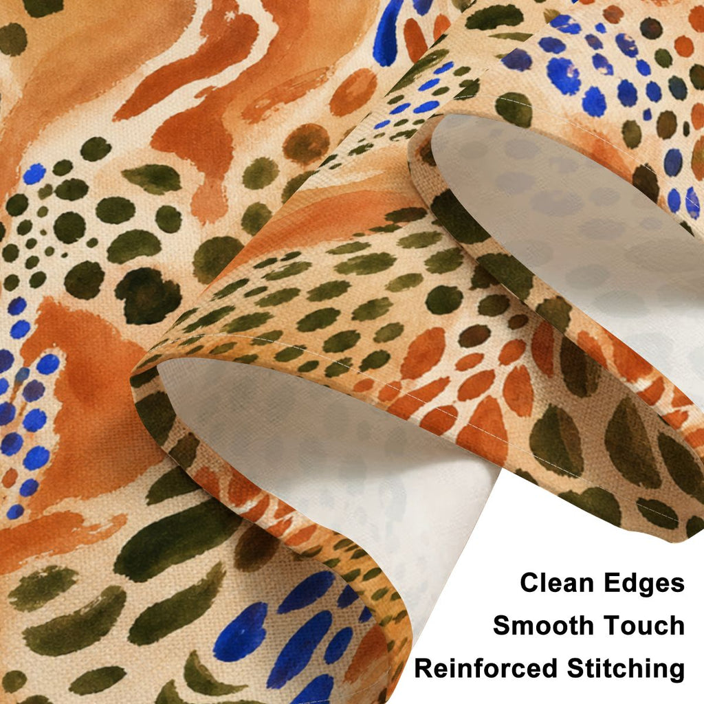 Faux Linen Placemats Set of 6