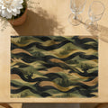 Faux Linen Placemats Set of 6