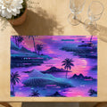 Faux Linen Placemats Set of 6