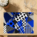 Faux Linen Placemats Set of 6
