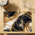 Faux Linen Placemats Set of 6