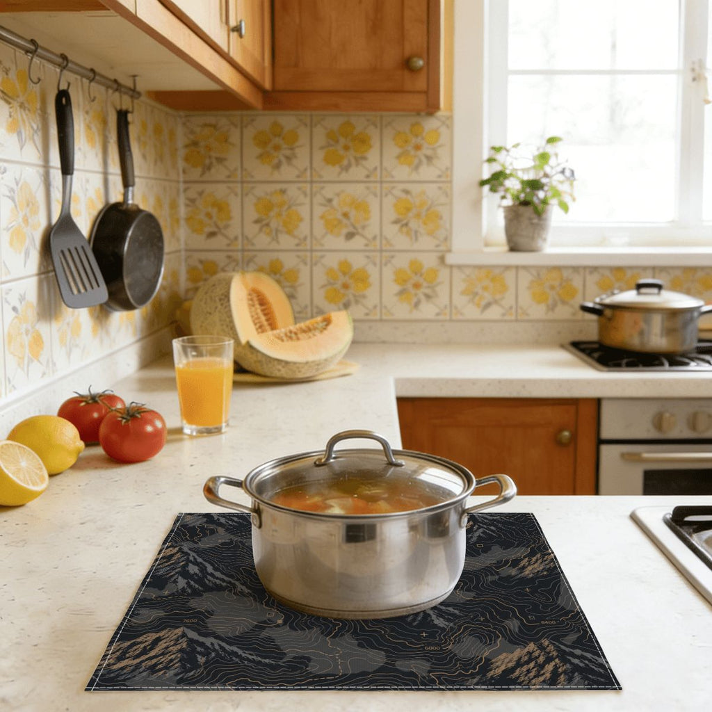 Faux Linen Placemats Set of 6