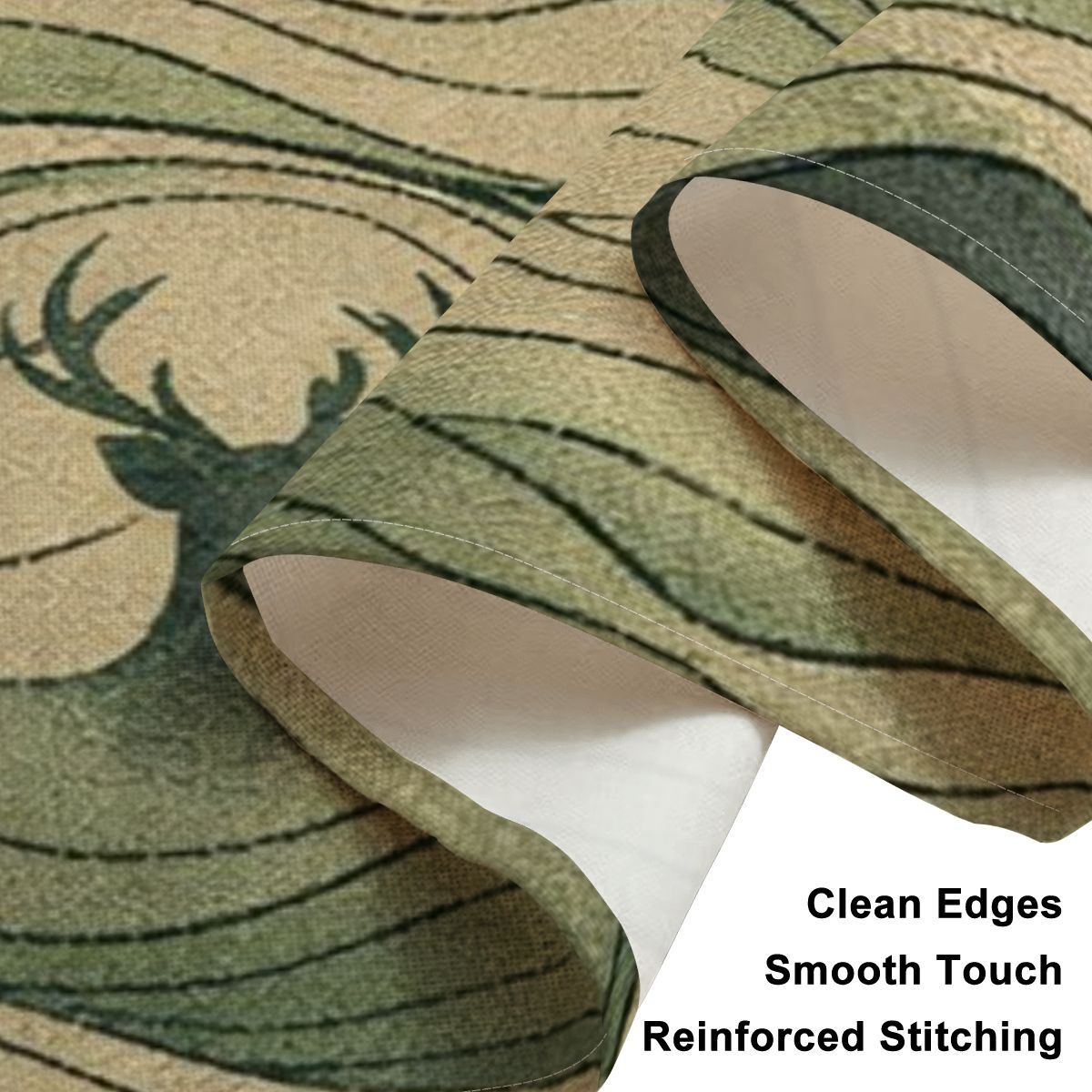 Faux Linen Placemats Set of 6