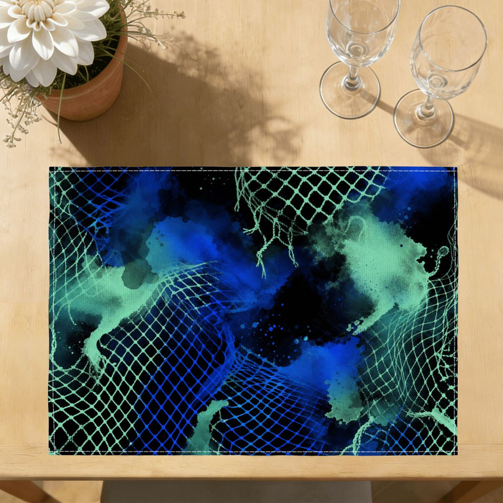 Faux Linen Placemats Set of 6
