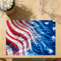 Faux Linen Placemats Set of 6