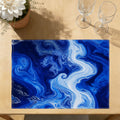 Faux Linen Placemats Set of 6