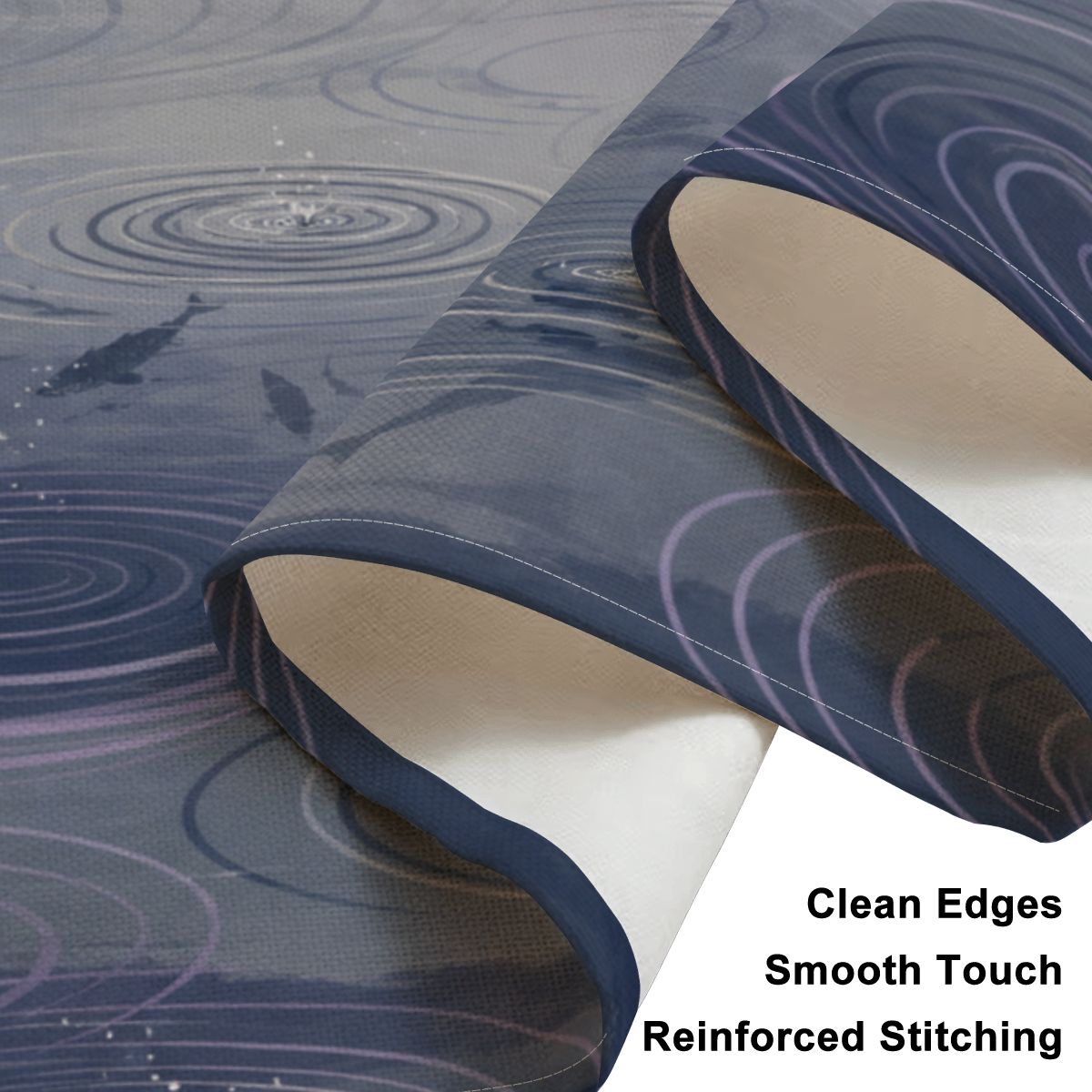Faux Linen Placemats Set of 6