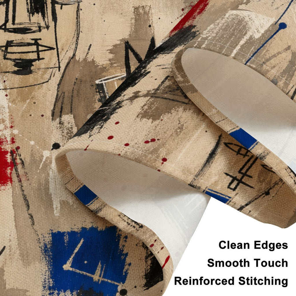 Faux Linen Placemats Set of 6