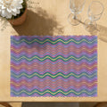 Faux Linen Placemats Set of 6
