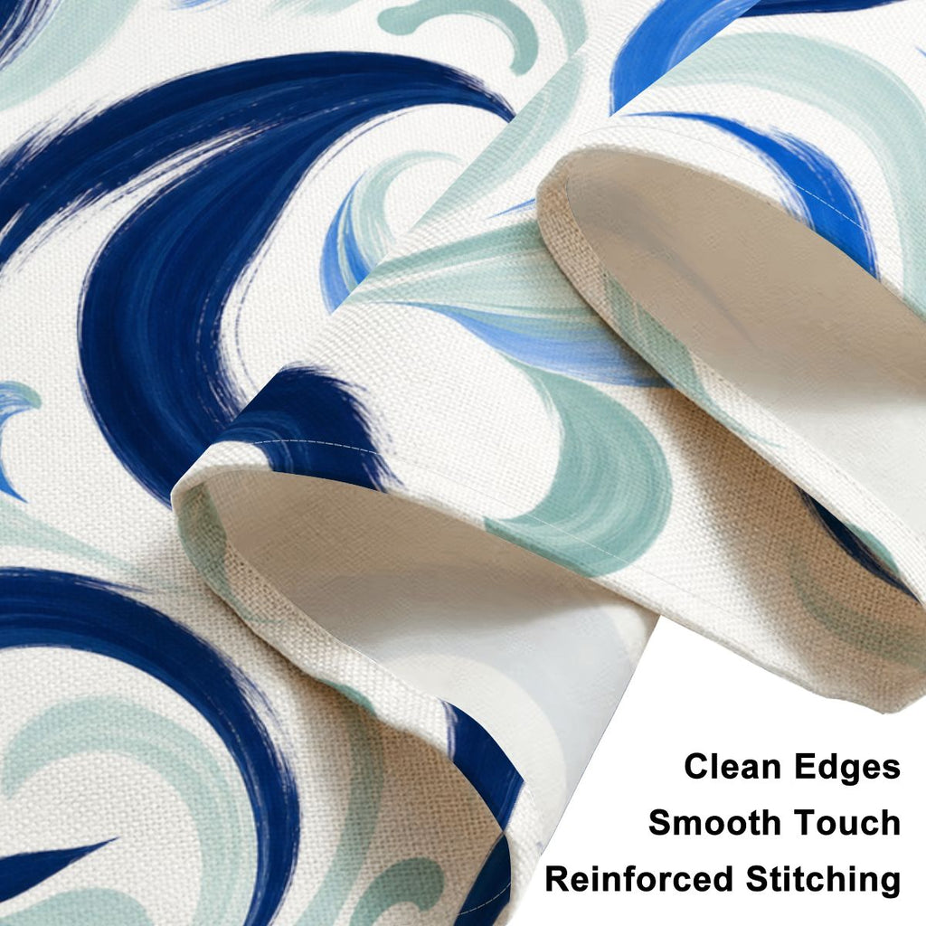 Faux Linen Placemats Set of 6