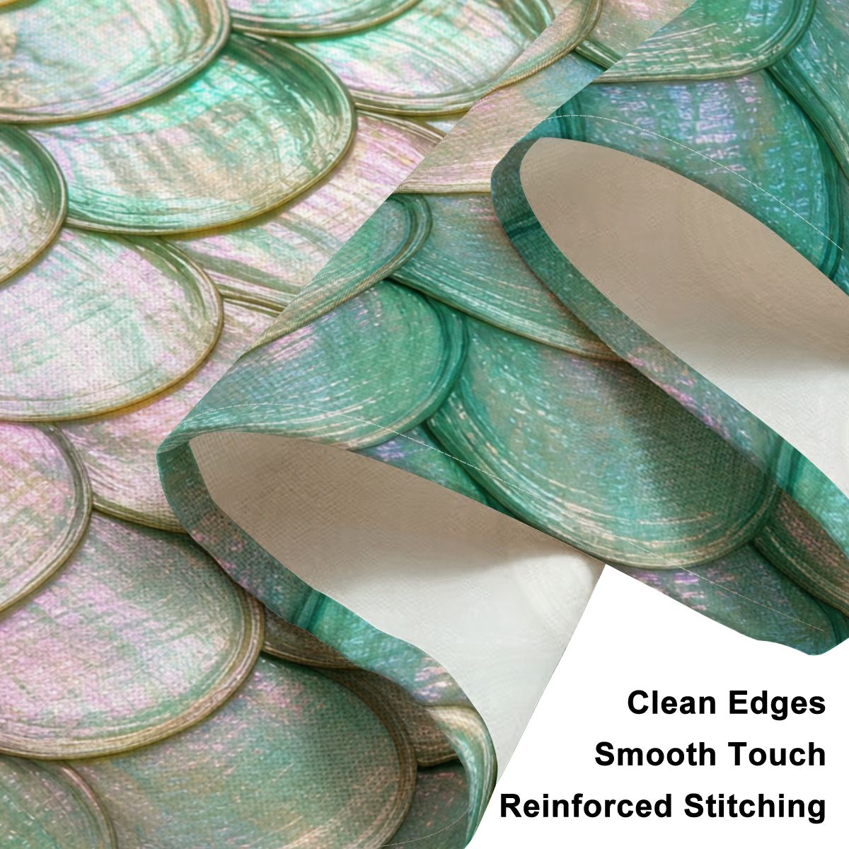 Faux Linen Placemats Set of 6