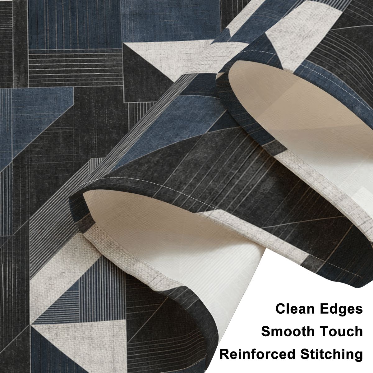 Faux Linen Placemats Set of 6
