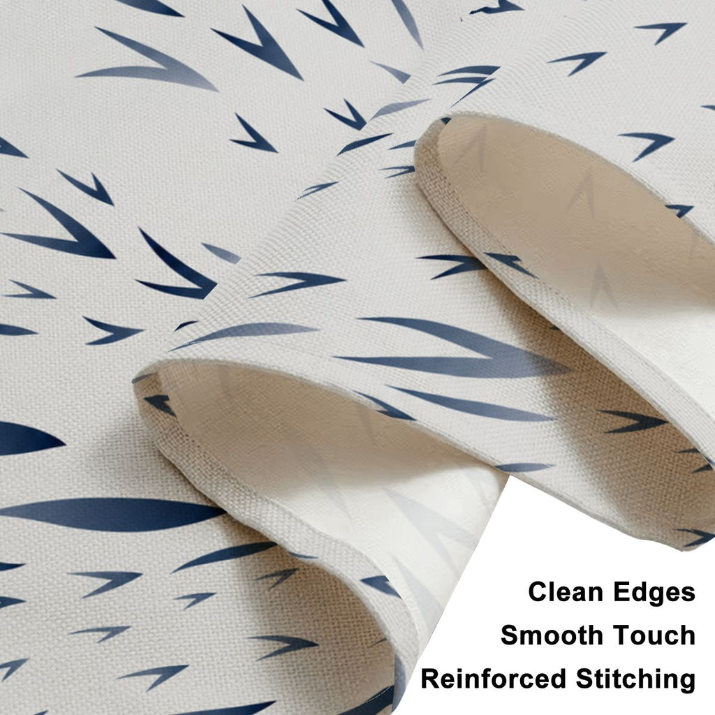 Faux Linen Placemats Set of 6