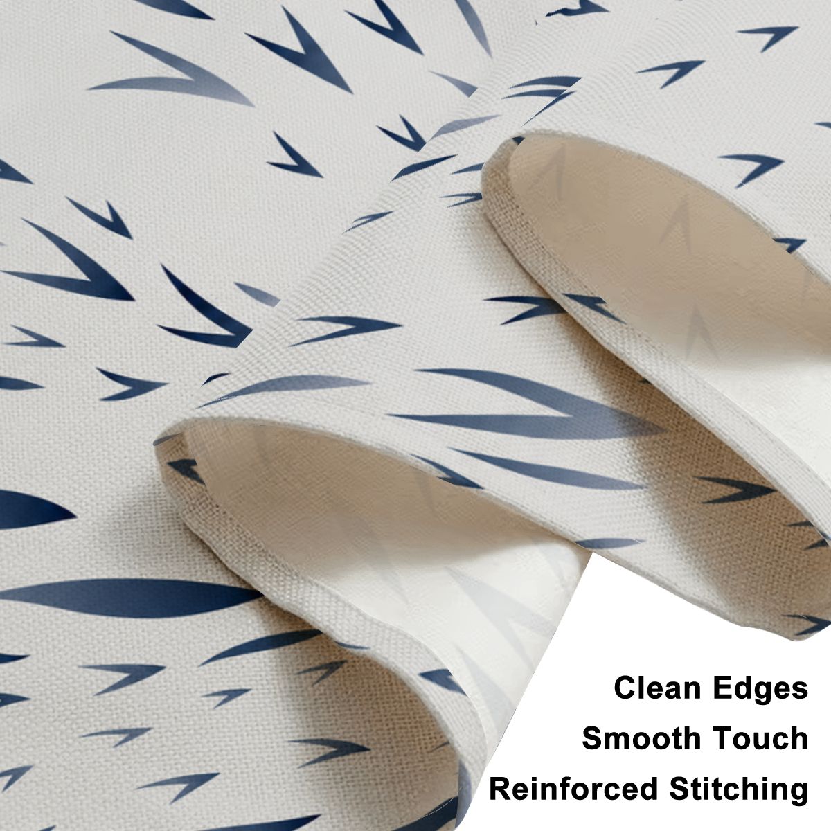 Faux Linen Placemats Set of 6