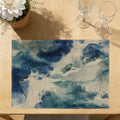 Faux Linen Placemats Set of 6